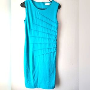 Calvin Klein teal dress